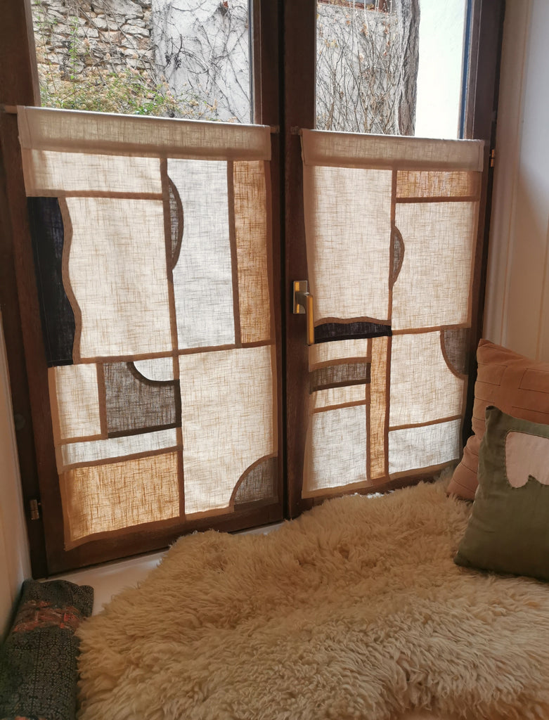 COFFEE AND SKY CURTAIN MARLOW